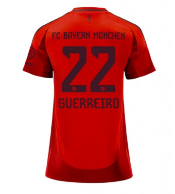 Bayern Munich Raphael Guerreiro #22 Replika Hjemmebanetrøje Dame 2024-25 Kortærmet